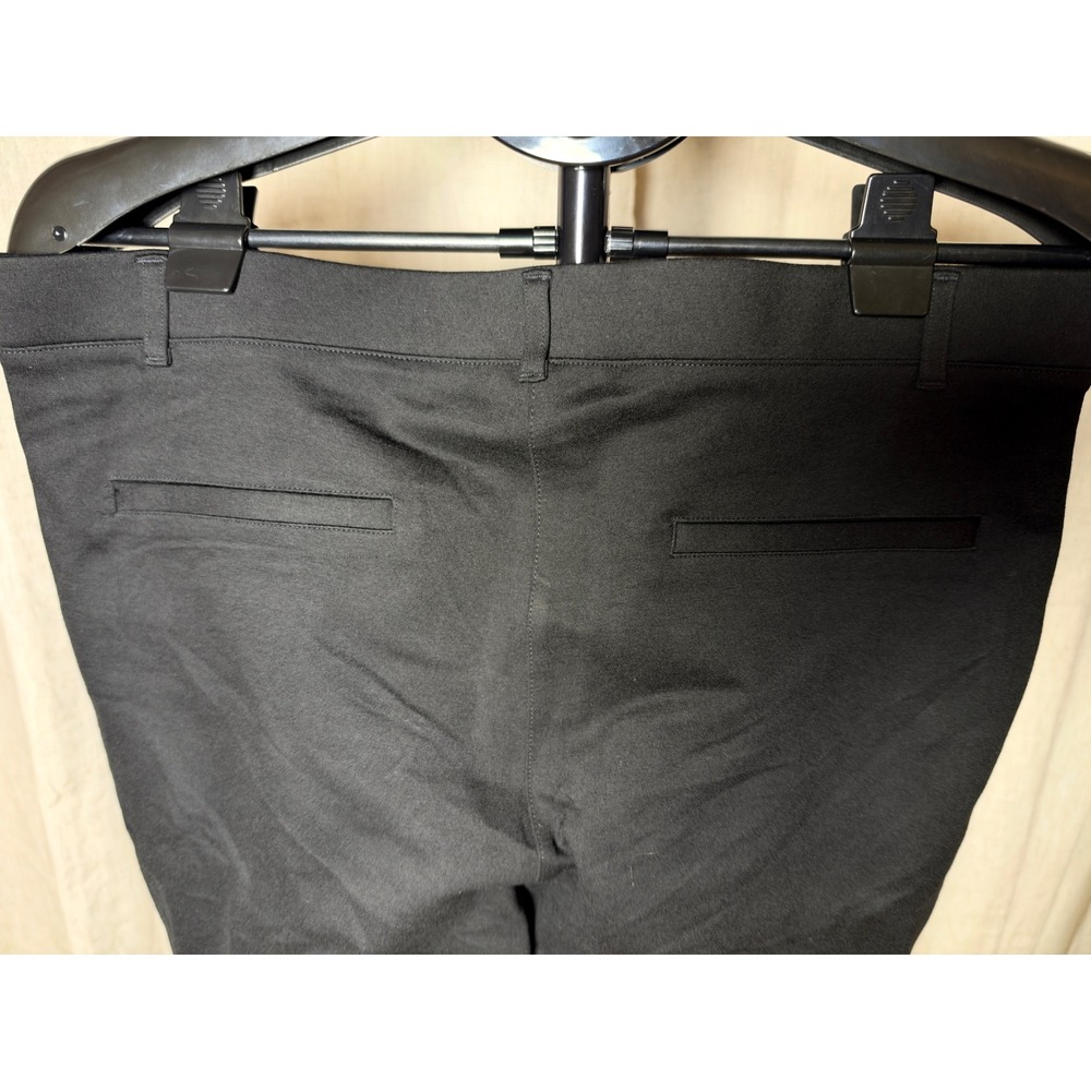 Quince Ultra Stretch Ponte Bootcut Pants Womens XL Petite Black Workwear NWT - Picture 4 of 7